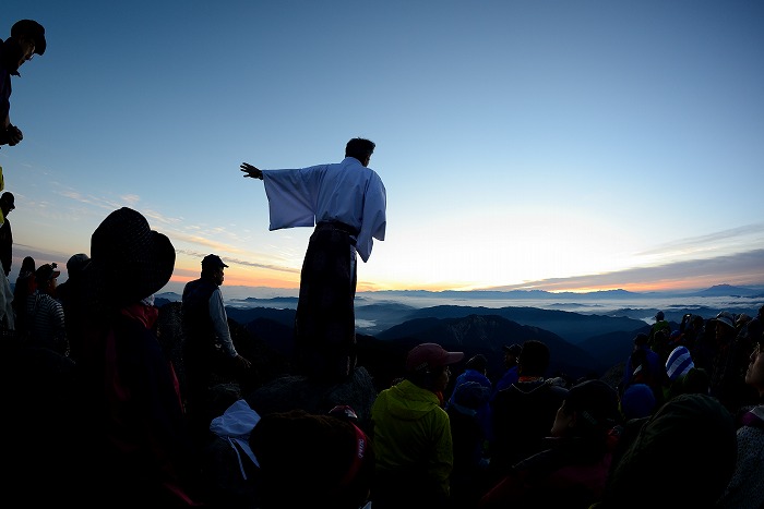 A Sacred Peak of Mt. Hakusan